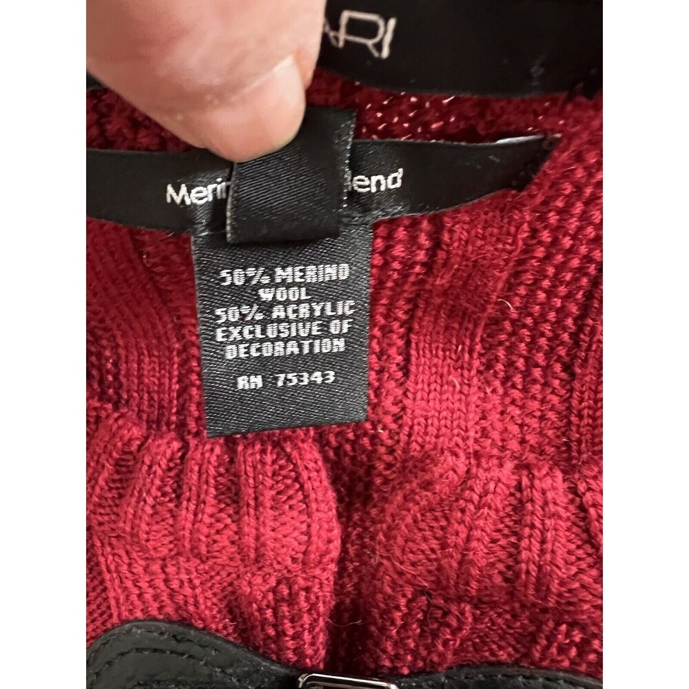 Tahari Wool Blend Cardigan Size M - Picture 6 of 6
